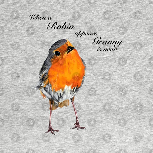 When a Robin appears Granny is near by IslesArt